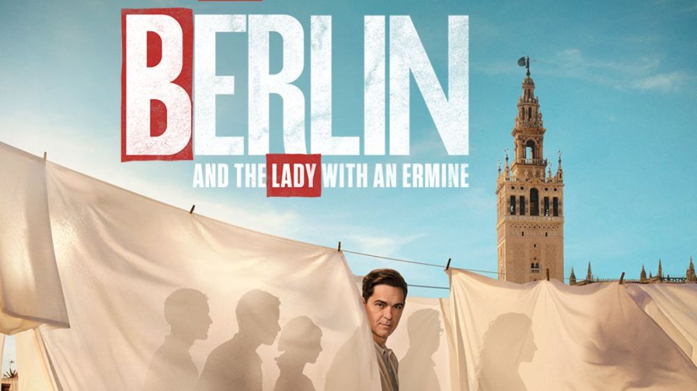 Berlino e la dama con l'ermellino. Locandina Netflix.
